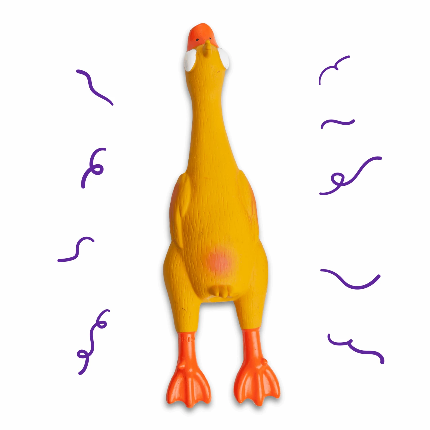 Dozy Duck Squeaky Dog Toy 3 Dozy Duck Squeaky Dog Toy