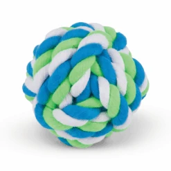 Twisted Rope Knot Ball Dog Toy