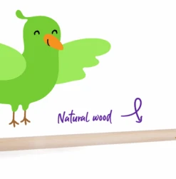 Wooden Perch- 2 Pack 7 Wooden Perch- 2 Pack -Kazoo Store 14534 Kazoo PerchWooden2Pack D