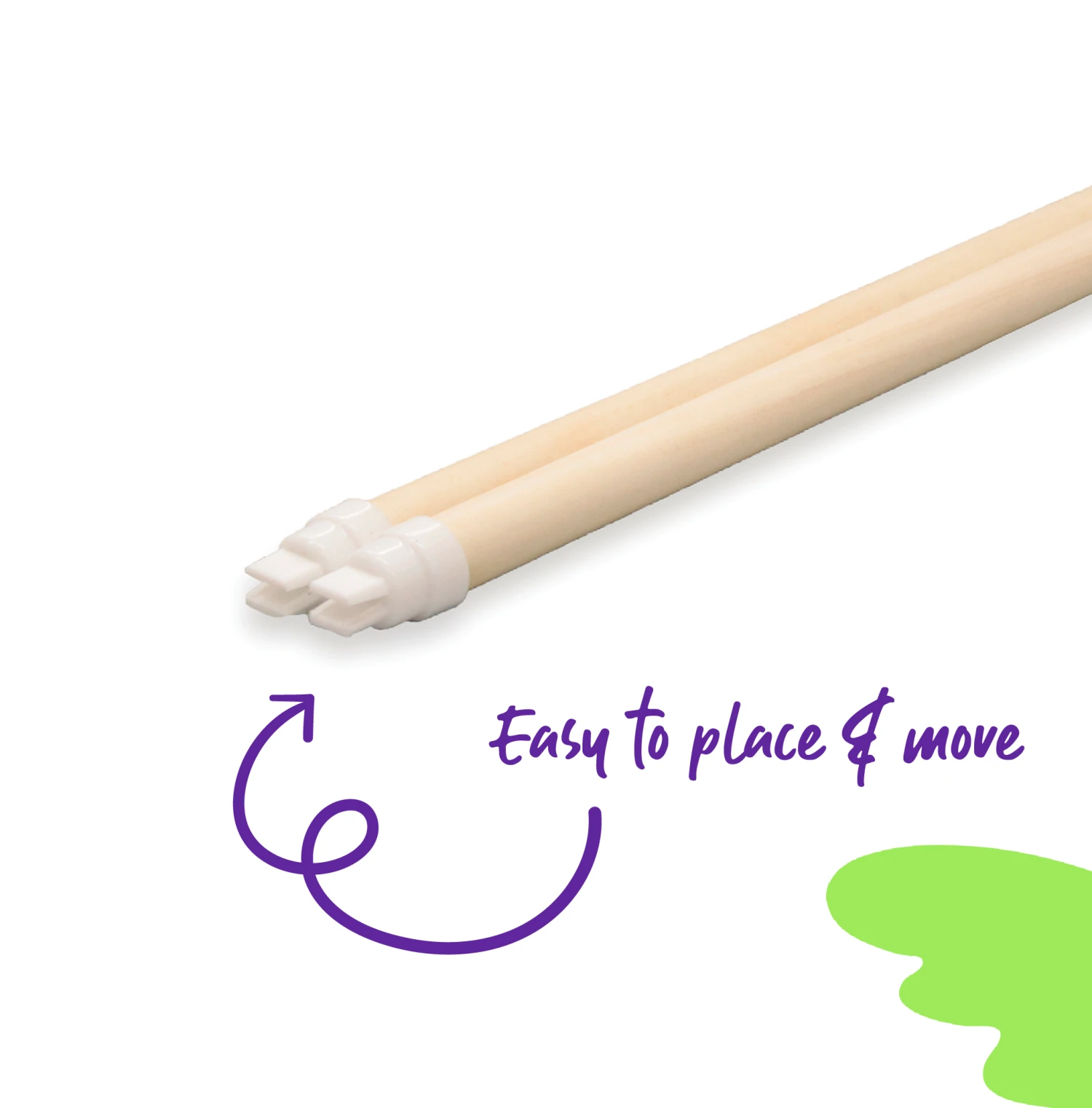 Wooden Perch- 2 Pack 4 Wooden Perch- 2 Pack - Image 2