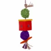 Twin Ball & Cardboard Foraging Toy -Kazoo Store 14576 Kazoo DualBall CardboardForaging2