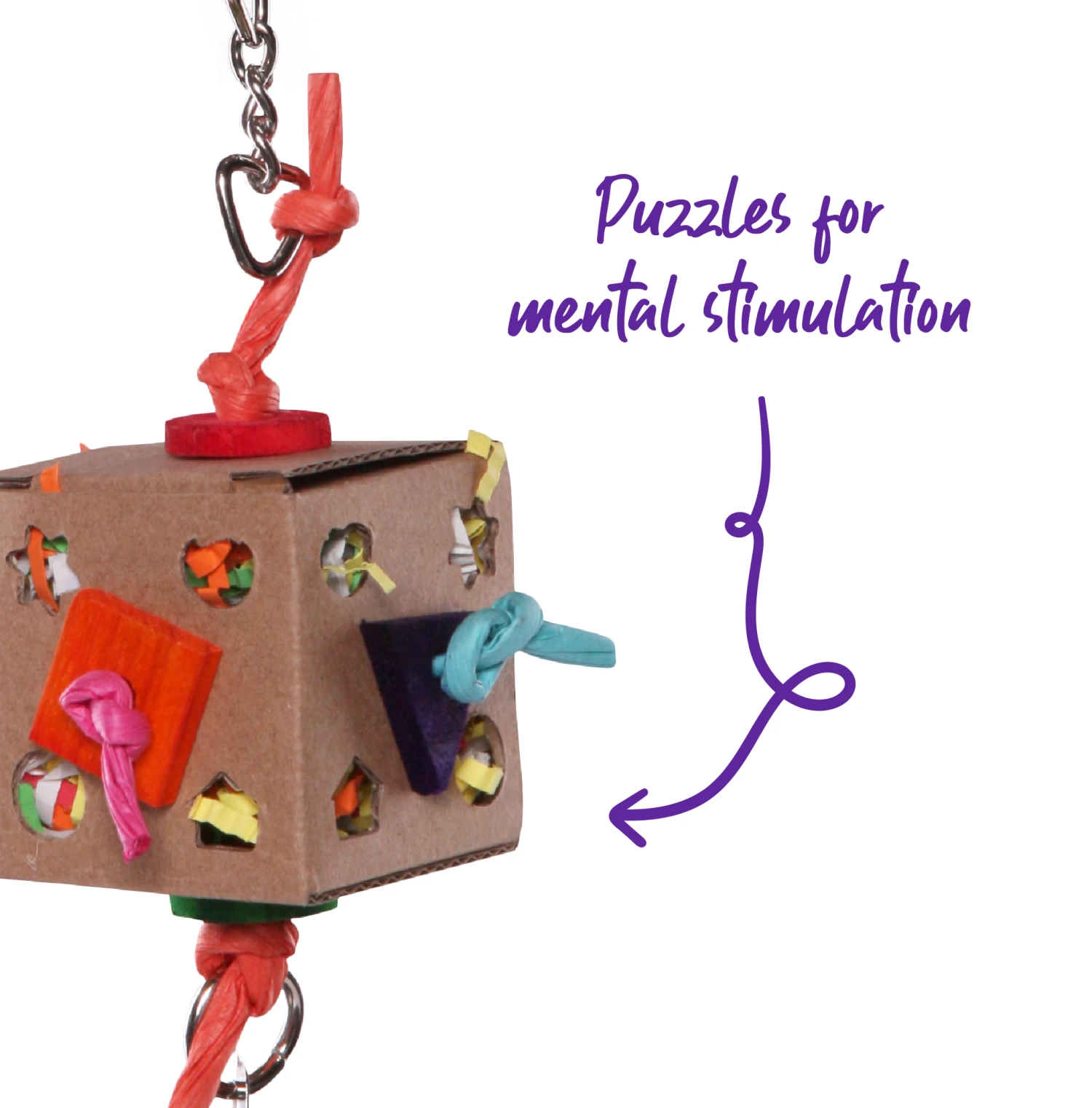 Cardboard Activity Box With Bell 5 Cardboard Activity Box With Bell - Image 3