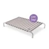 Everyday Outdoor Bed - Replacement Cover - Grey & White -Kazoo Store Kazoo 11004 11007 EverydayOutdoorBed Grey White Doodles1