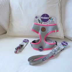 Active Easy-clip Dog Collar - Silver & Pink 14 Active Easy-clip Dog Collar - Silver & Pink -Kazoo Store Kazoo 11324 11327 ActiveEasy ClipCollar Pink Silver LS2