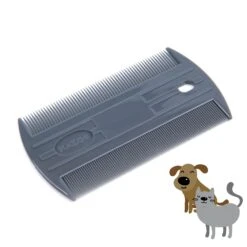 Double-Sided Flea Comb