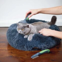 Cat Slicker Brush -Kazoo Store Kazoo 12626 CatSlickerBrush LS1