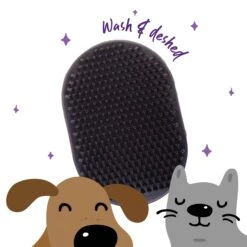 Washing Mitt 12 Washing Mitt -Kazoo Store Kazoo 12790 GroomingMitt Doodles2