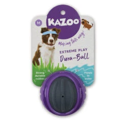 Extreme Play Dog Duraball - Medium -Kazoo Store Kazoo 13180 ExtremePlayDuraBall M Packaging