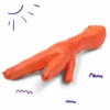 Chook Foot Squeaky Dog Toy -Kazoo Store Kazoo 13672 13673 ChookFoot Medium2