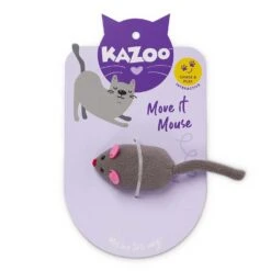 Move It Mouse Cat Toy -Kazoo Store Kazoo 13973 Cattoyonwheelsinteractivemouse Packaging
