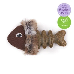 Eco-Friendly Gone Fishing With Catnip And Recycled Materials