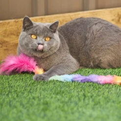 Fluffy Rainbow Tail -Kazoo Store Kazoo 13983 PlayWand FluffyRainbowTail 59 LS1