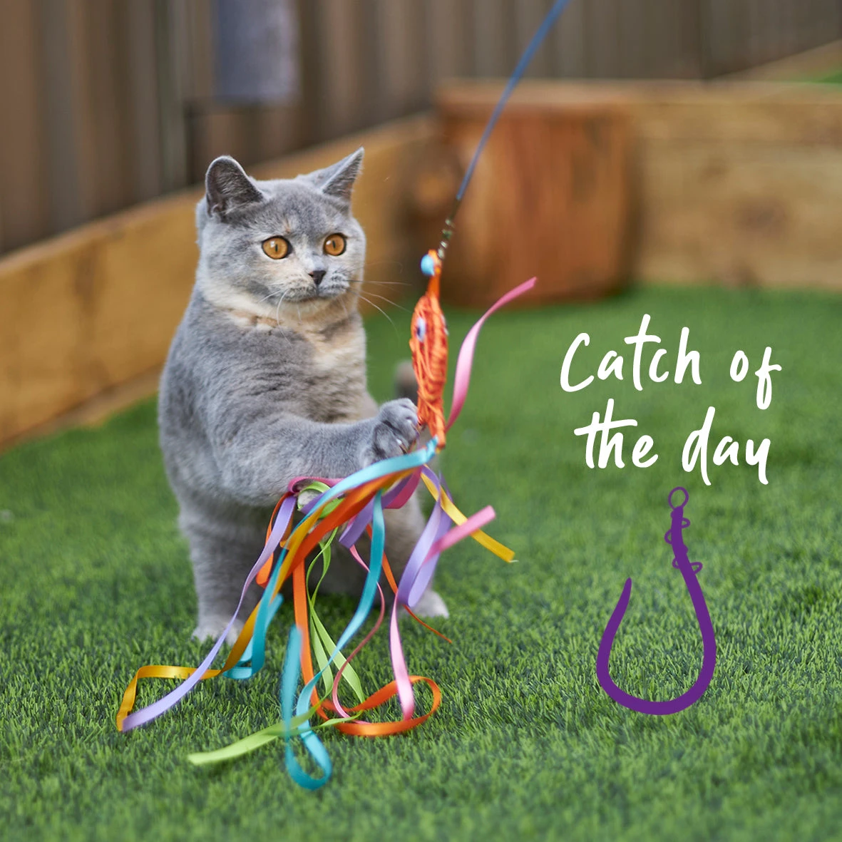 Streamer Fish Play And Catch Wand 4 Streamer Fish Play And Catch Wand - Image 2