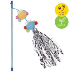 Butterfly High Chase & Play Wand With Catnip
