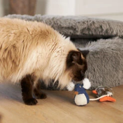 Big Ears Mouse With Catnip Cat Toy -Kazoo Store Kazoo 13990 BigEarsMouse LS 4