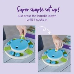 Circle Slider Interactive Cat Puzzle Toy -Kazoo Store Kazoo 14049 CircleSliderPuzzleToy Doodles2