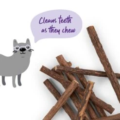 Kitty Silvervine Dental Chews - 10 Pack 25 Kitty Silvervine Dental Chews - 10 Pack -Kazoo Store Kazoo 14059 KittySilvervineDentalChews Doodles1