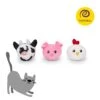 Kitty Farm Friends Toy -Kazoo Store Kazoo 14060 FarmFriendsTrio Doodles
