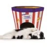 Kitty Popcorn Cardboard House -Kazoo Store Kazoo 14067 Pawpcorn CardboardCatScratcherw Cat