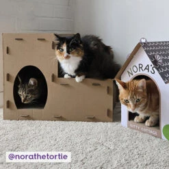 Two Story Kitty Villa -Kazoo Store Kazoo 14071 Two Story Kitty Villa LS 1