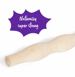 Wooden Ergonomic Perch -Kazoo Store Kazoo 14505 WoodenErgonomicPerch d