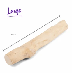 Natural Straight Perch -Kazoo Store Kazoo 14513 NaturalStraightPerch Large bef736a6 2c7f 4275 a28c 5db5fdea2baf