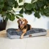 Cloud Comfort Dog Bed - Charcoal & Grey -Kazoo Store Kazoo 14928 14932 CloudComfortBed DarkCloud LS 03
