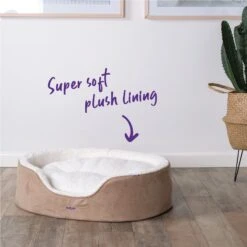 Manhattan Bed - Coffee & White - Cat -Kazoo Store Kazoo 15291 15293 ManhattanBed Coffee Doodles 78 df5c13c1 4bfb 4893 a953 f4262bfc57f7