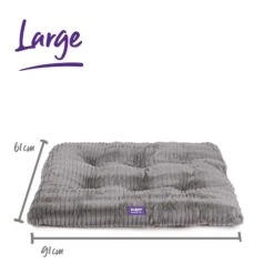 Storm Dog Pillow Bed - Grey -Kazoo Store Kazoo 15426 15425 StormPillow Grey Doodles2