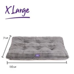 Storm Dog Pillow Bed - Grey -Kazoo Store Kazoo 15426 15425 StormPillow Grey Doodles3