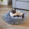 Kitty Peacock Bed - Mud -Kazoo Store Kazoo 15454 15457 PeacockBed Mud LS 95