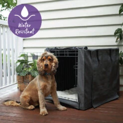 Dog Crate Cover -Kazoo Store Kazoo 15476 15480 DogCrateCover Doodles 2copy