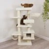 Cloud Nine Catnap Tower -Kazoo Store Kazoo 15596 MultiLevelCatnapTower Cream LS22