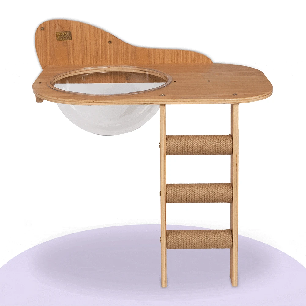 Wall Mounted Woodland Cat Loft 6 Wall Mounted Woodland Cat Loft - Image 4