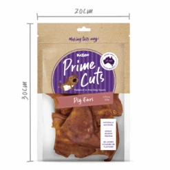 Pig Ears -Kazoo Store Kazoo 15815 Kazoo PrimeCuts PigEars 5pack 120g FOB Doodles