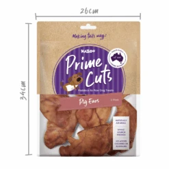 Pig Ears -Kazoo Store Kazoo 15816 Kazoo PrimeCuts PigEars 12pack FOB Doodles