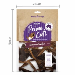 Aussie Kangaroo Tendons -Kazoo Store Kazoo 15896 Kazoo PrimeCuts KangarooTendons 500g FOB Doodles