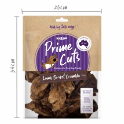 Aussie Lamb Brisket Crumble -Kazoo Store Kazoo 15897 Kazoo PrimeCuts LambBrisketCrumble 500g FOB Doodles