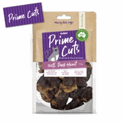 Aussie Duck Heart Cat Treats