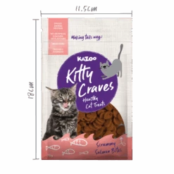 Kitty Craves Biscuits - Salmon Bites -Kazoo Store Kazoo 16106 KittyCraves SalmonBites FOP Doodles
