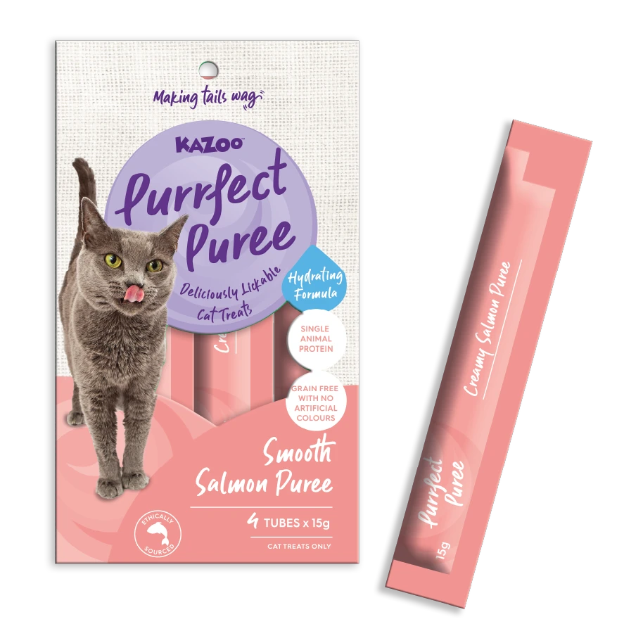 Purrfect Puree Cat Treat - Salmon 3 Purrfect Puree Cat Treat - Salmon