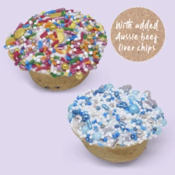 Dog Cupcake Duo - Blue/Multi -Kazoo Store Kazoo 16160 Barney sBarkery DogTreatCupcakeDuo Blue Multi Top Doodles 1 a848527c 7114 47ed adfd 78db241c68dd