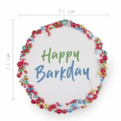 Dog Birthday Cake - Round - Red -Kazoo Store Kazoo 16163 Barney sBarkery DogTreatBirthdayCake Red Doodles 69cddcb7 6902 49ce 8fd6 eea71b07ccd9