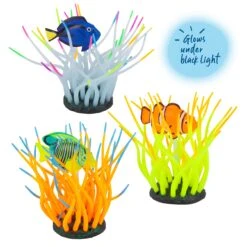 Silicone Sea Anemone With Fish