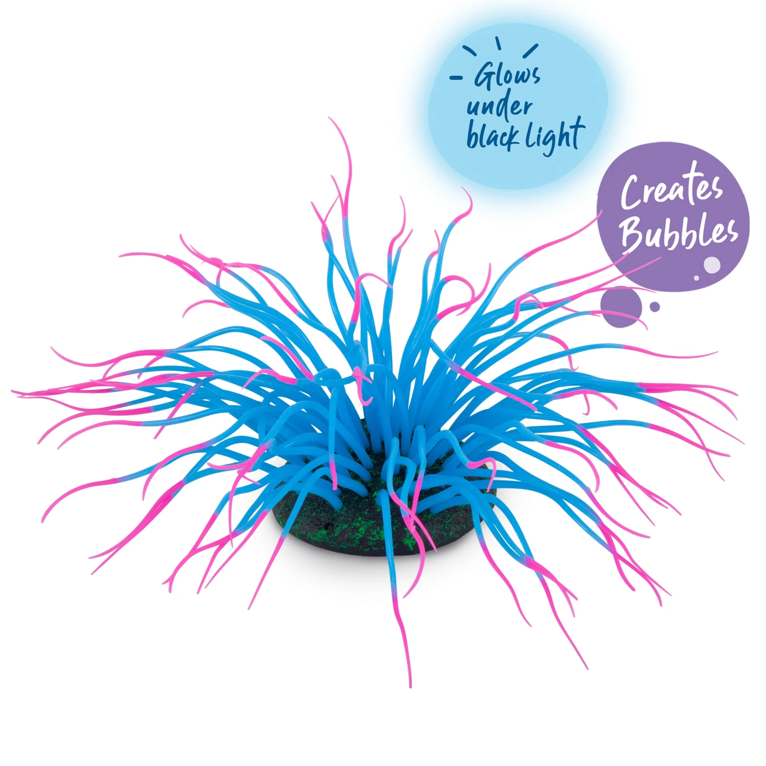 Bubbling Silicone Sea Anemone Fish Tank Ornament 4 Bubbling Silicone Sea Anemone Fish Tank Ornament - Image 2