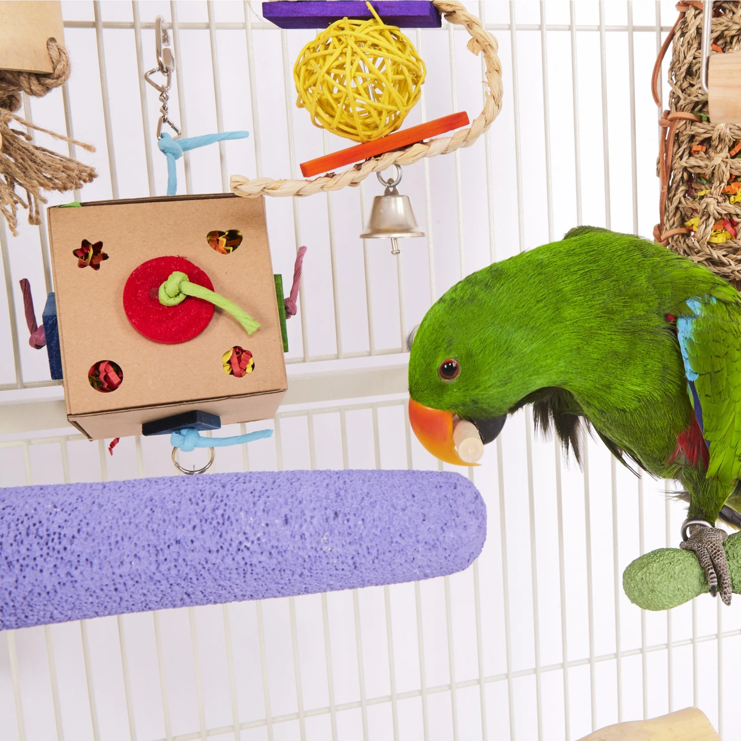 Cardboard Activity Box With Bell 4 Cardboard Activity Box With Bell - Image 2