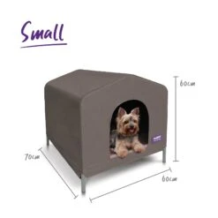 Cabana Dog House - Cappuccino -Kazoo Store Kazoo Kazoo 15154 CabanaDogHouseCappuccino Small Doodles