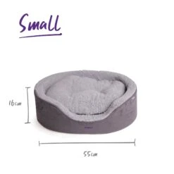 Manhattan Bed - Grey & White - Cat -Kazoo Store Kazoo Manhattan measurements 66 3e4a60ec 6413 4312 8f00 2b05e9b9adfb