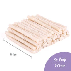 Twisted Stick - 50 Pack -Kazoo Store Kazoo TwistedStick White 40