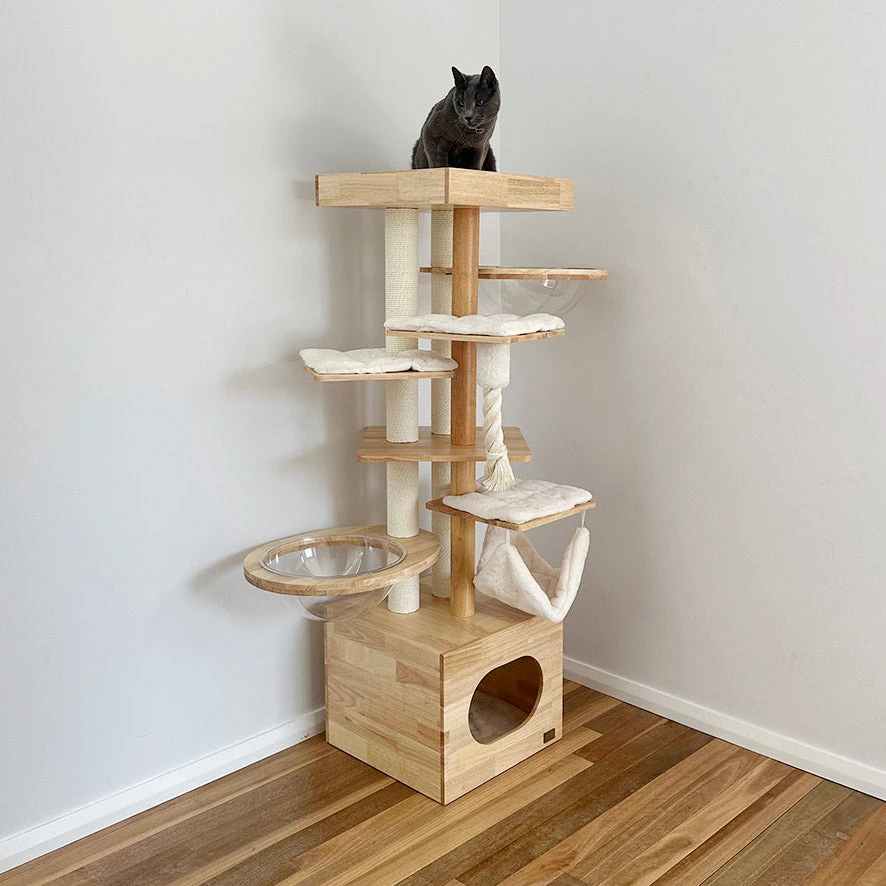 Scandi Cat Scratch Tree 9 Scandi Cat Scratch Tree - Image 7